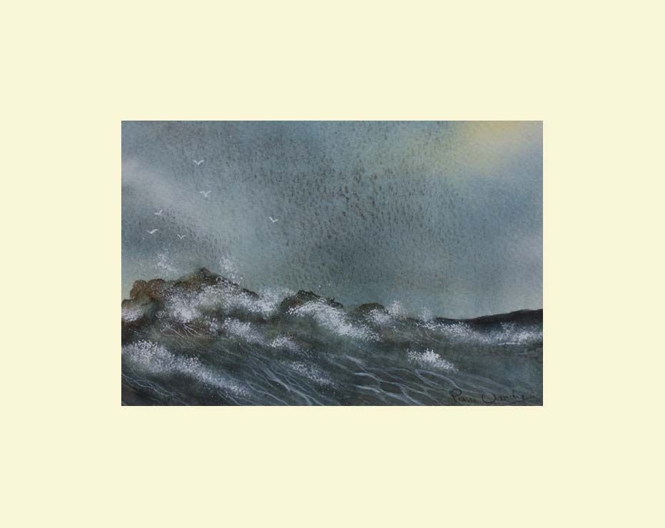 Sea print of Northumberland